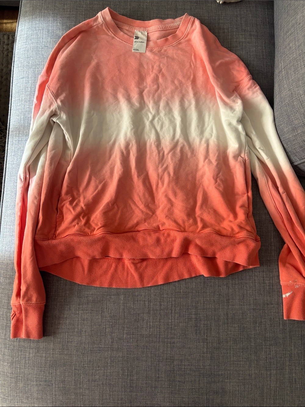all in motion Soft Coral Crewneck Sweatshirt
